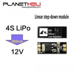Matek linear voltage regulator / BEC 4S LiPo output 12V for webcam